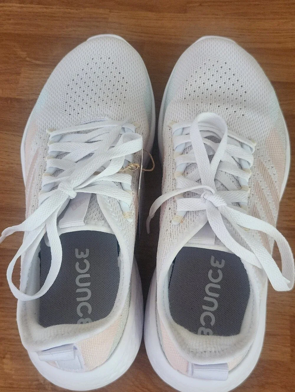 adidas Fluidflow 2.0 Women's Running Sneakers w/Pastel Pink and Mint Accents